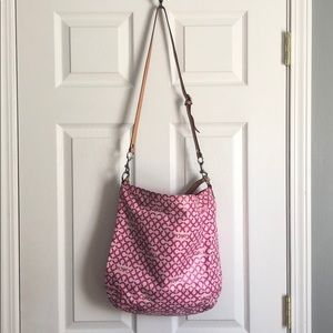 Coach bucket crossbody-pink